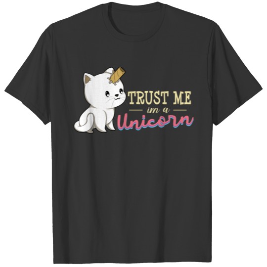 Trust Me Im A Unicorn Kawaii Anime Japanese T-shirt