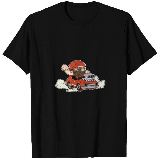 ComicStyle Smoking Hot Rod T Shirts