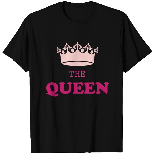 The queen - Matching Mom Daughter T Shirts