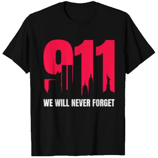 Never Forget 9/11 20th Anniversary Patriot Day T Shirts
