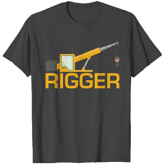 Hook Oilfield Worker Paratrooper Professional Rigg T Shirts