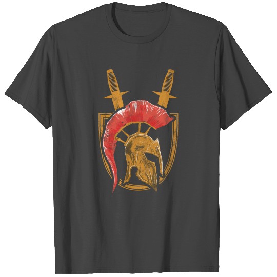 Sparta Greek Mythology War Enthusiasts T Shirts