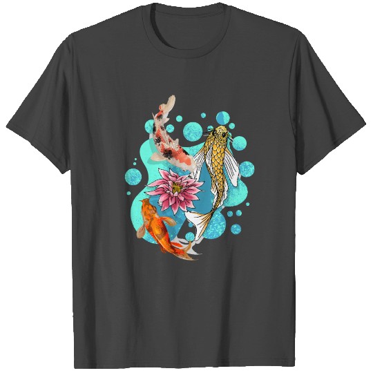 koi fish T Shirts