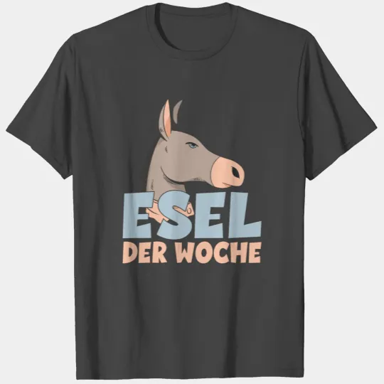 Donkey of the week funny soccer and sport clumsy T Shirts