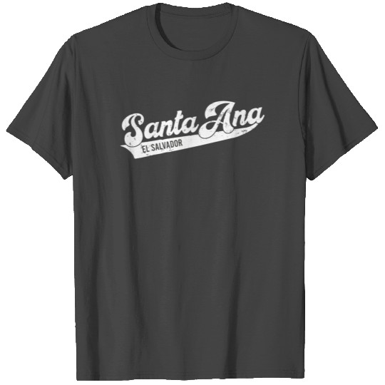 Santa Ana Salvador Design T Shirts