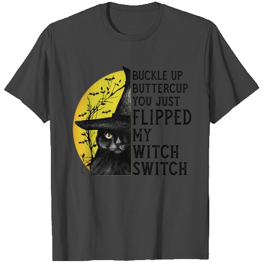 Buckle Up Buttercup Cat, Crazy Cat Lady Gifts T Shirts