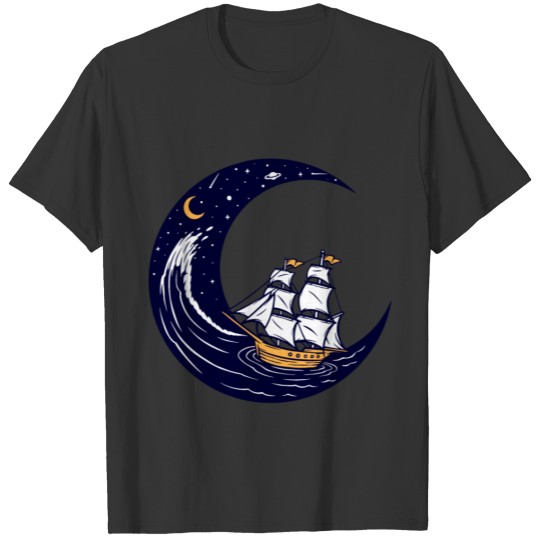 Sail at night T-shirt