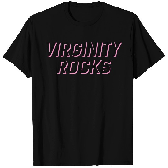 Virginity Rocks 1 T Shirts
