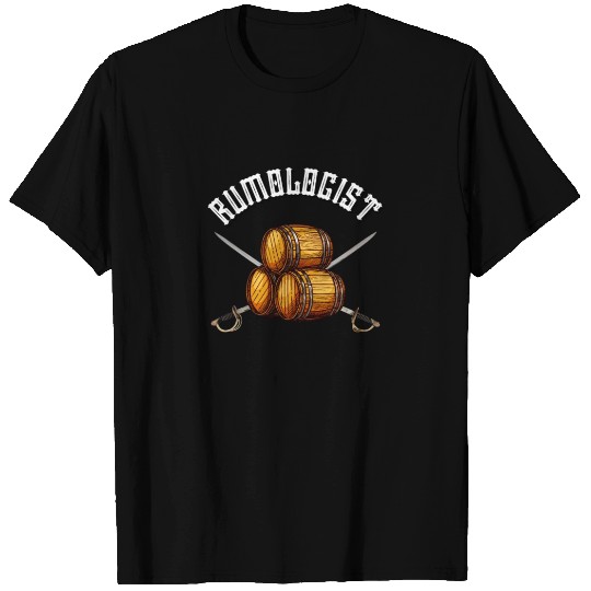 Rumologist Rum Drinker Pirate Alcohol Fun Party T Shirts