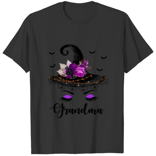 Halloween Grandma Hat Cute Witch Hat Halloween T Shirts