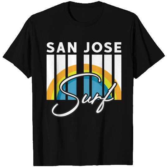 San Jose Surf Love Jan Jose Surfing T Shirts