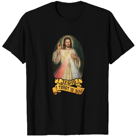 Catholic Devine Mercy devotee T Shirts