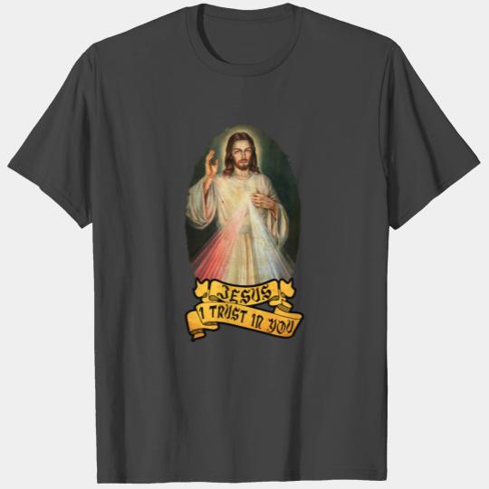 Catholic Devine Mercy devotee T Shirts