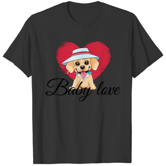 Baby love chien T-shirt