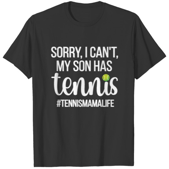 Proud Tennis Mom Mothers Day Tennis Player Mama T-shirt