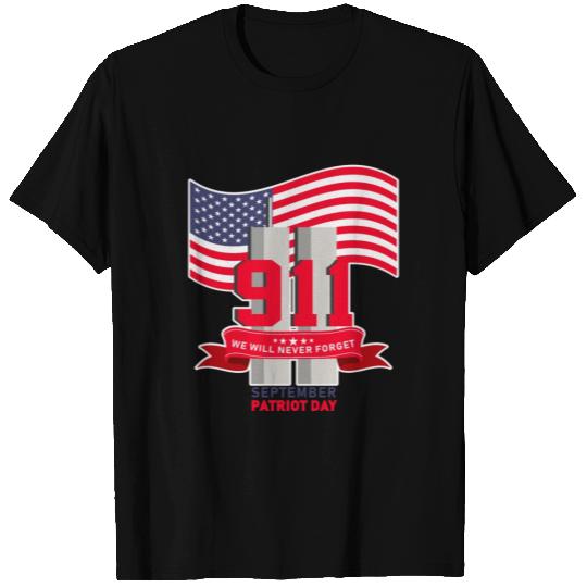 Never Forget 9/11 20th Anniversary Patriot Day T Shirts