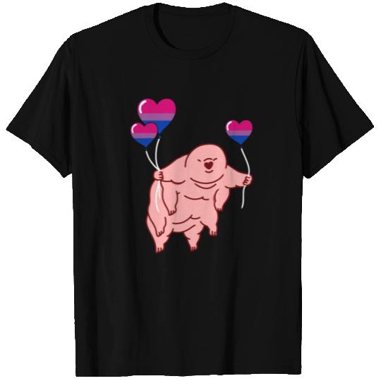 Tardigrade Balloon Bisexual Pride T Shirts