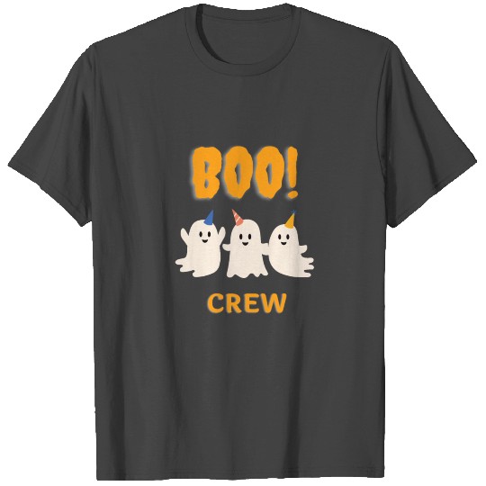 BOO! Crew Halloween Designs T Shirts