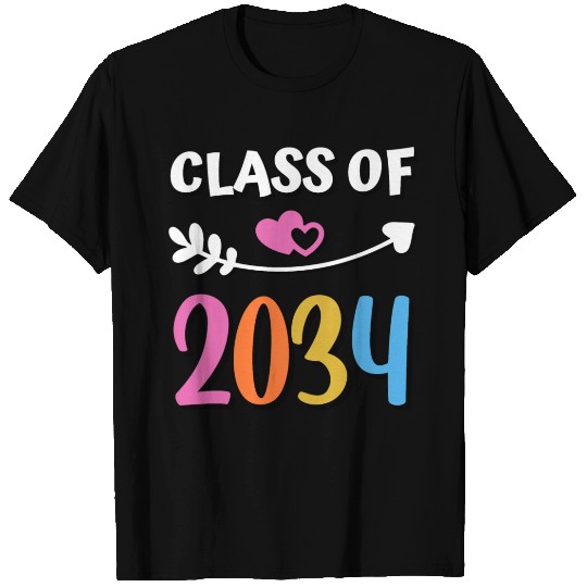 Class Of 2034 Grow With Me T Shirts / Kindergarten