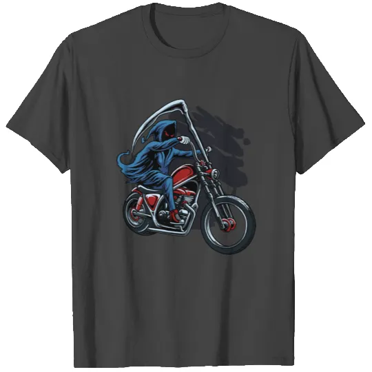 Grim reaper riding T Shirts