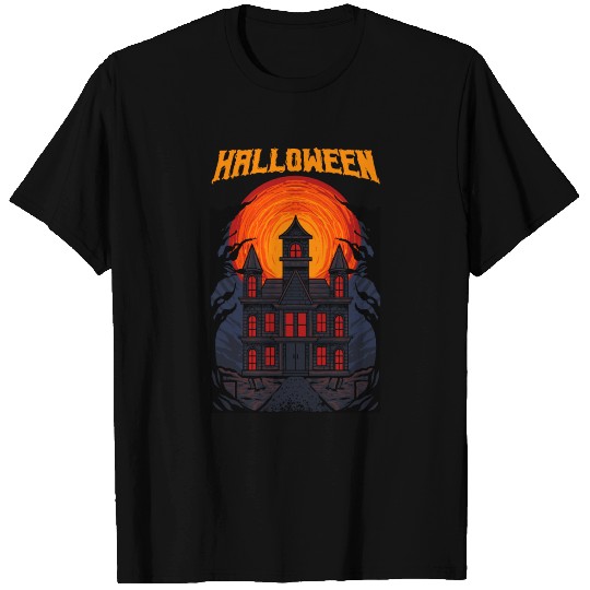 Haunted house ghost T Shirts