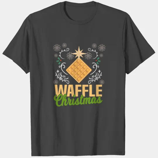 Waffle Christmas Gift T Shirts