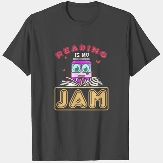 Reading Jam Bookworm Readers Writer T Shirts