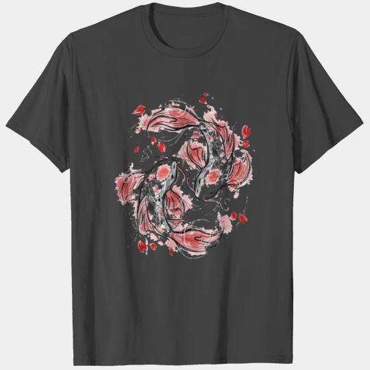 Japanese Koi Fish I Koi Carp Pond Japan Tattoo T Shirts