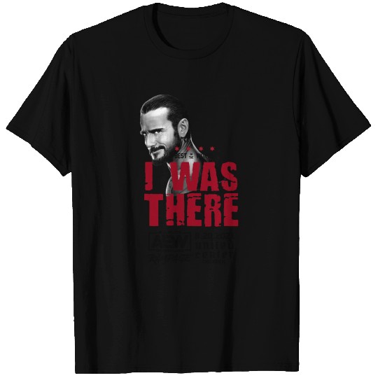 CM punk i was there T Shirts