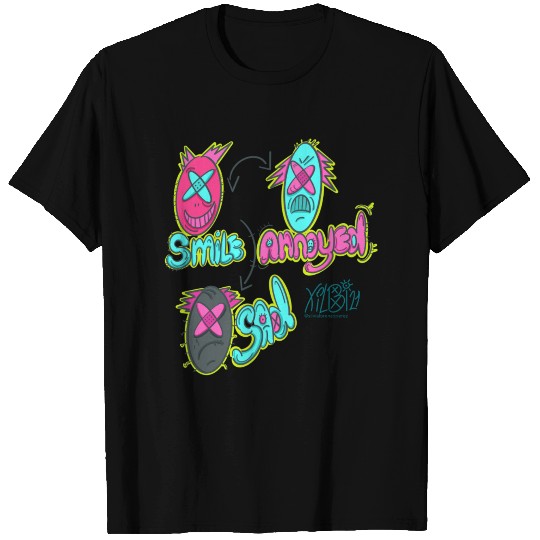 Smile, Sad and Annoyed T Shirts