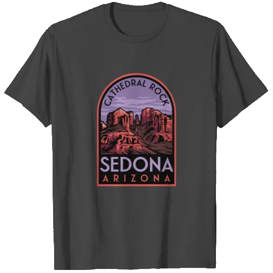 Sedona Arizonna Badge T Shirts