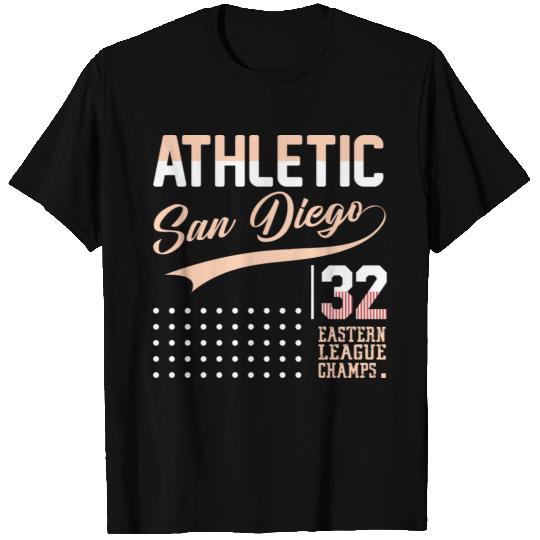 San Diego Eastern League Champions Athletic Dept T Shirts
