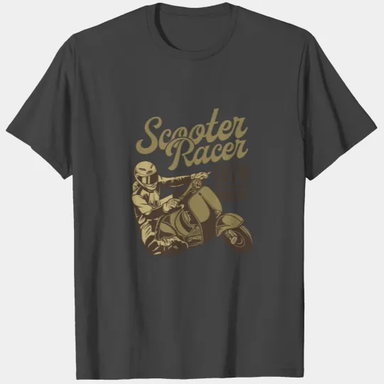 Scooter racer 1978 racing championship legend T Shirts
