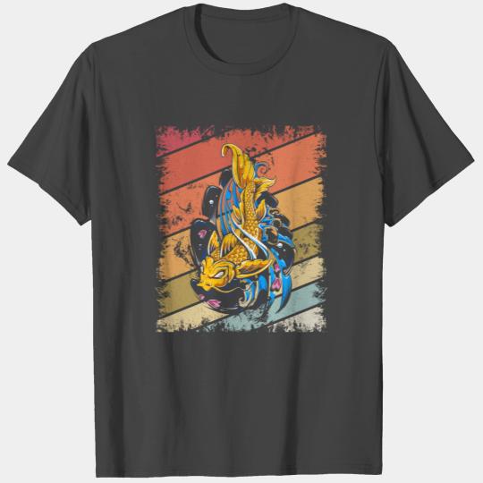 Koi Vintage Asian Nishikigoi Japan Carp Water Pond T Shirts