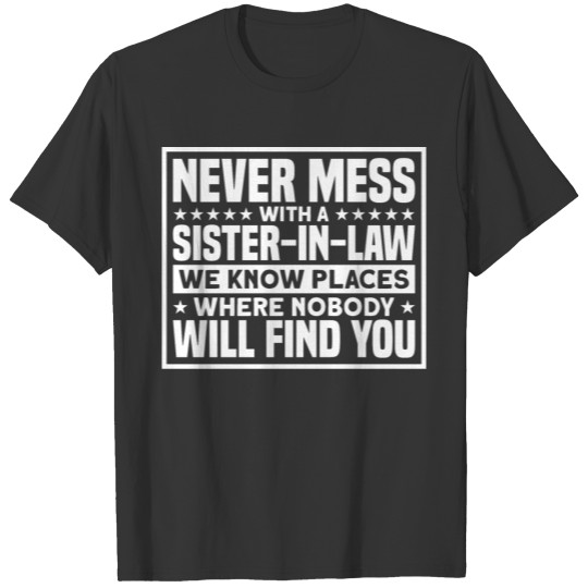 Sister-In-Law Law-Family Family Gift T Shirts