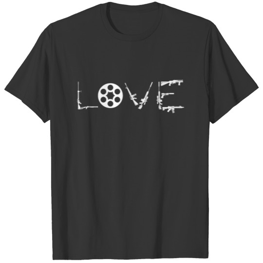 Funny Gun Love Shooting Enthusiast T-shirt