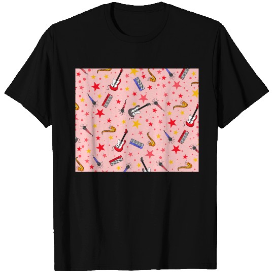 Band Pattern T Shirts