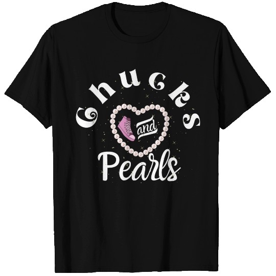 Chucks and pearls T Shirts