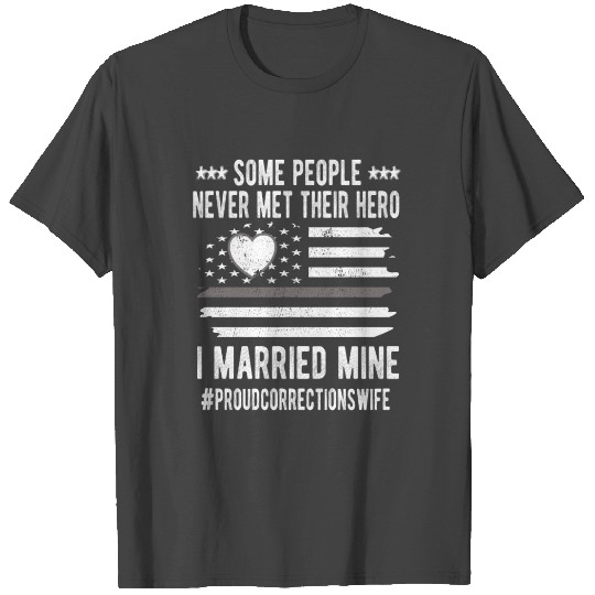 Wife Of Correctional Officer Corrections Wife T Shirts