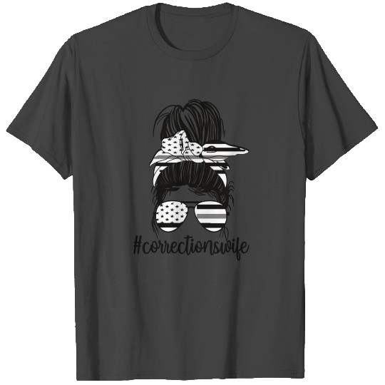 Proud Corrections Wife Correctional Officer Wife T Shirts