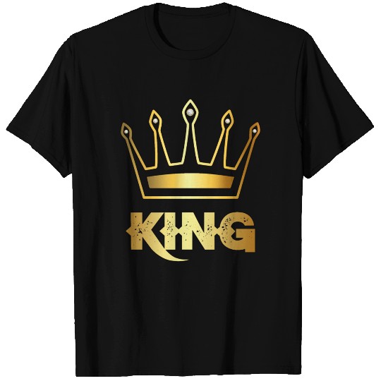 King Crown ,Matching couples Clothing,King & Queen T Shirts