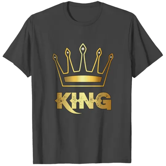 King Crown ,Matching couples Clothing,King & Queen T Shirts
