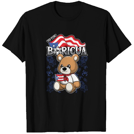 Yo Soy Boricua Bear Puerto Rico T Shirts