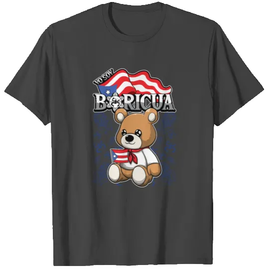 Yo Soy Boricua Bear Puerto Rico T Shirts