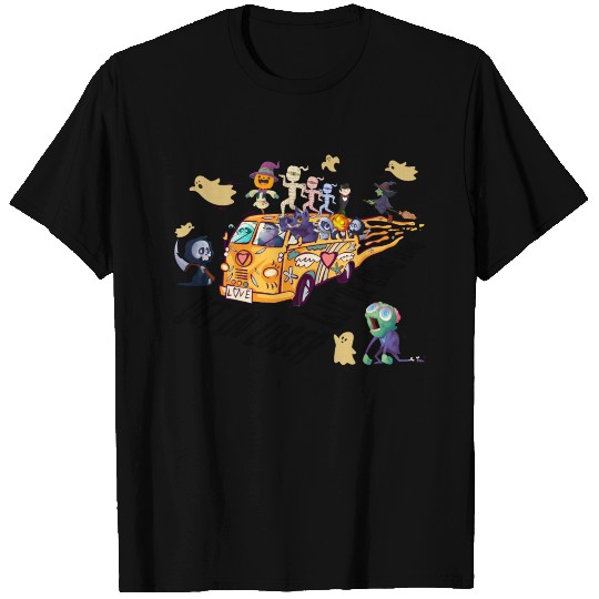 Massacre Machine Car Hippie Halloween T- T Shirts, Ho