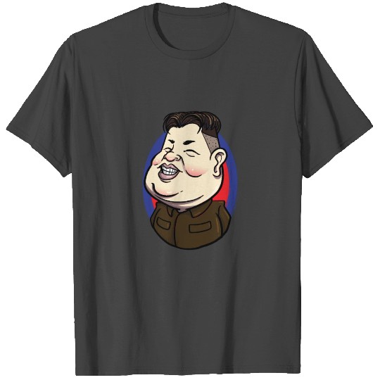 Politics Kim Jong Un Portrait T Shirts
