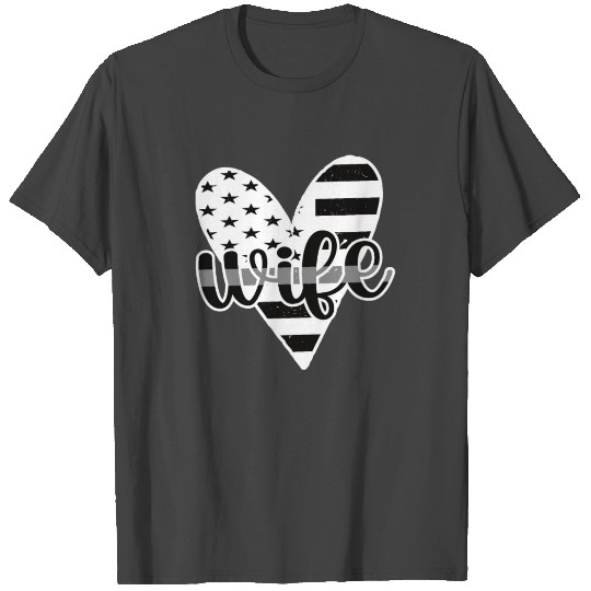 Proud Corrections Wife Correctional Officer Wife T Shirts
