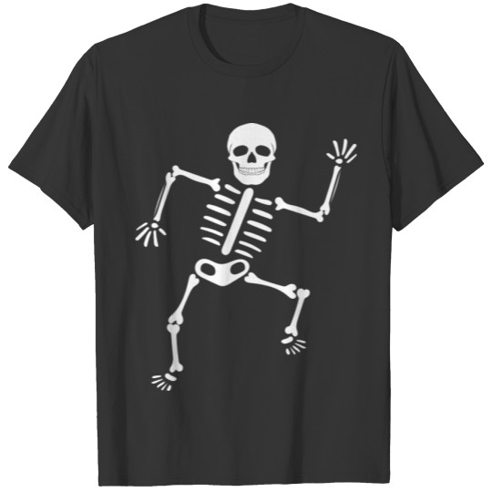 Funny Skeleton Dancing. Halloween Costume T-shirt