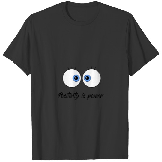 POSITIVITY IS POWER - SPONGBOB EYES T-shirt