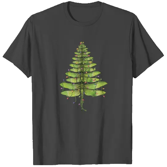 Merry Christmas insect Lover Xmas Dragonfly T Shirts